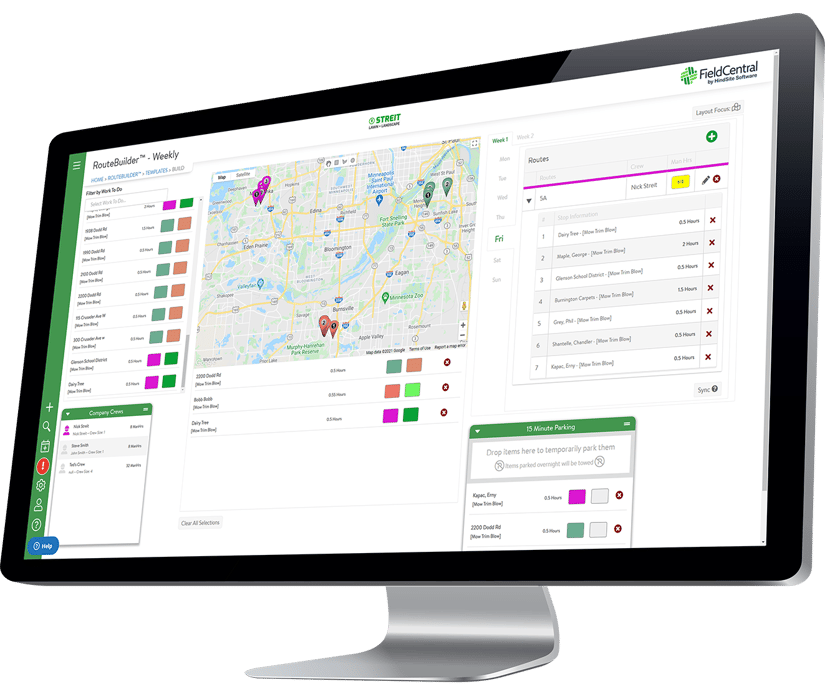 RouteBuilder™ Lawn Care Routing Software